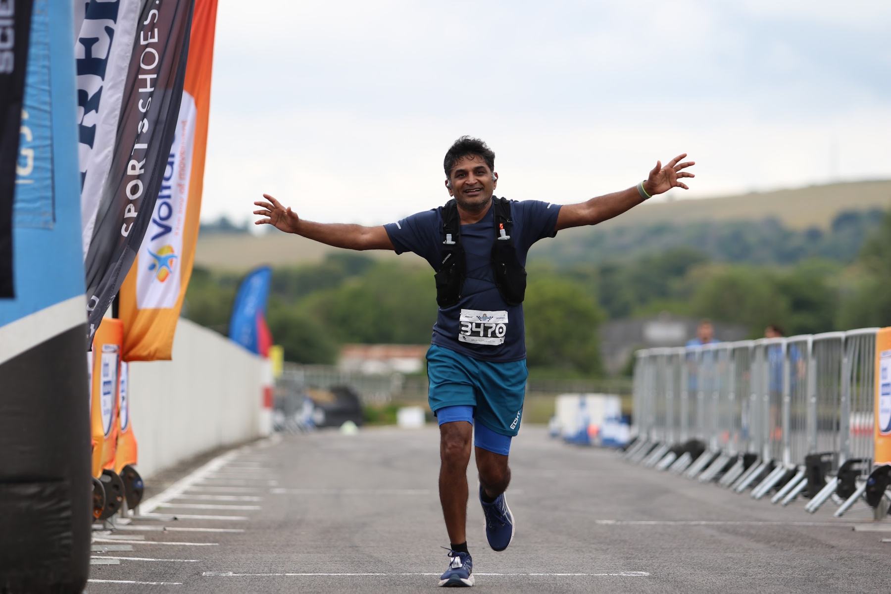 Runners at Goodwood Motor Circuit